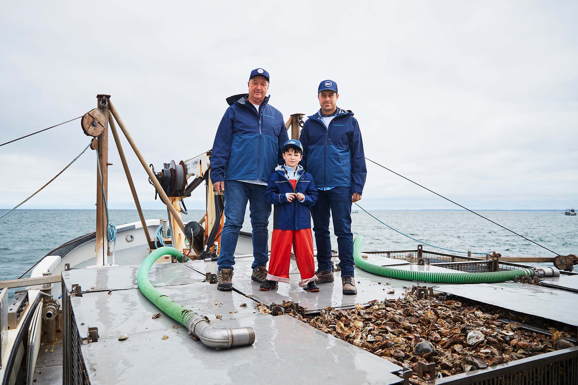 Joe Gaviola inside Montauk Point Lighthouse