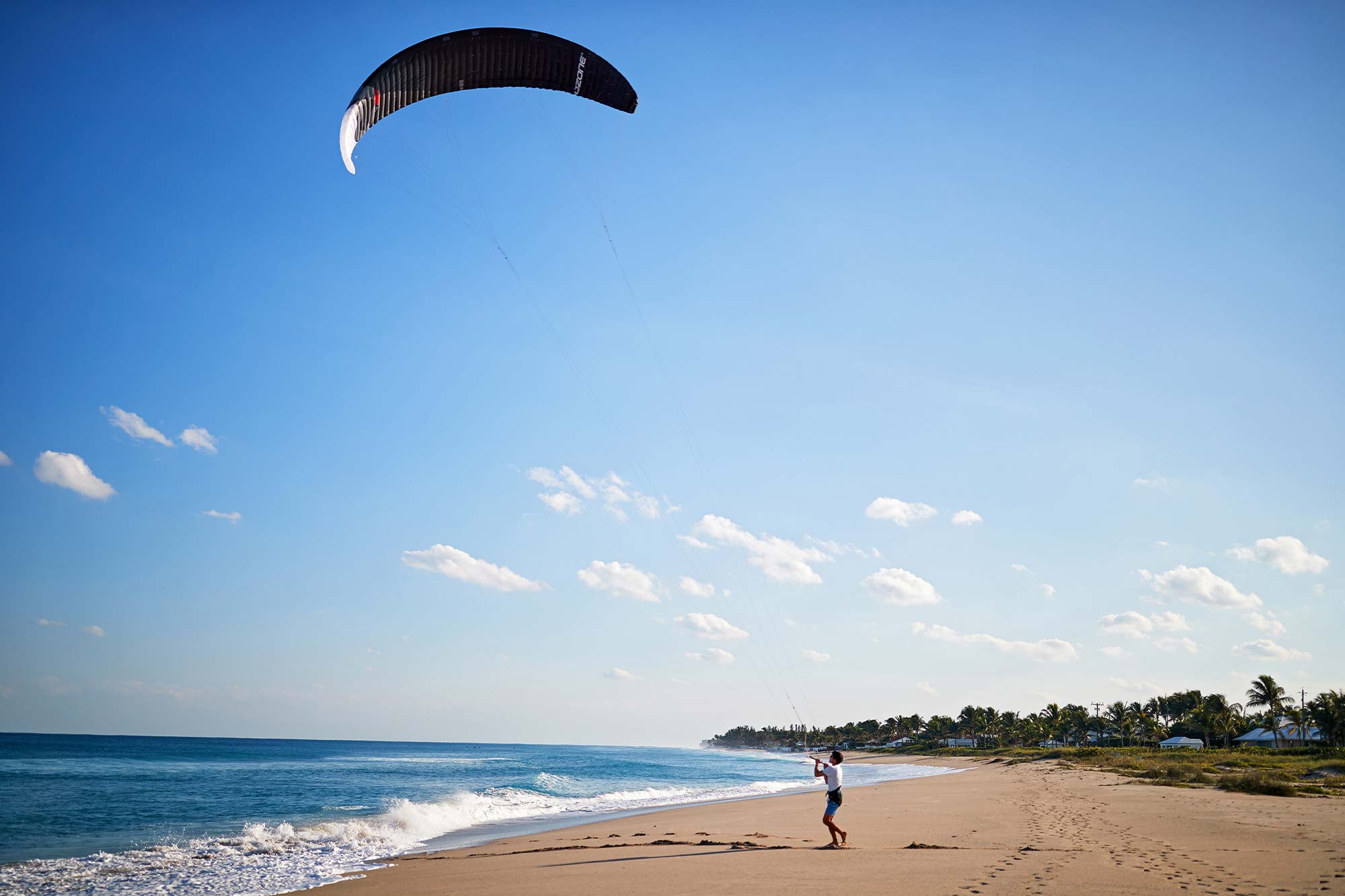 Markus Edegran kiting
