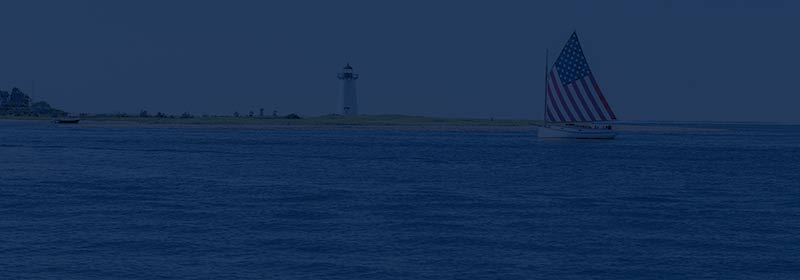 boat in the water decorative image